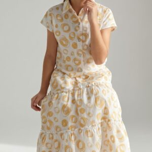 Ensemble fille brodé motif floral