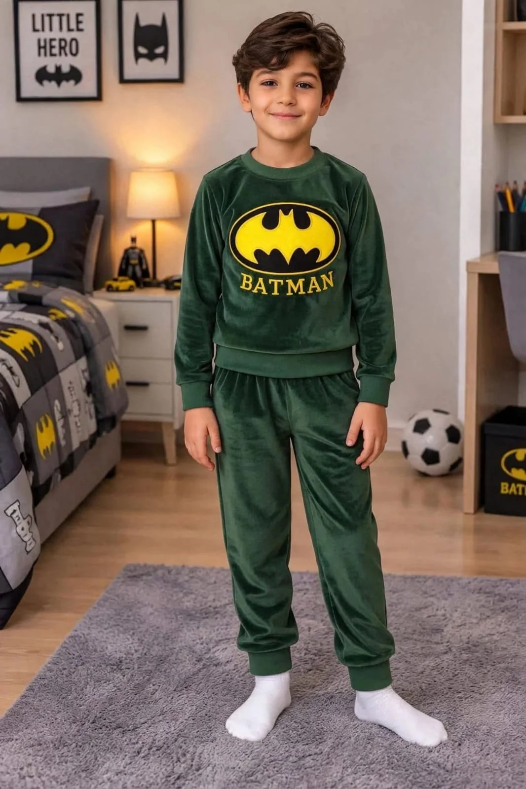 بيجامة اولاد batman - Image 2