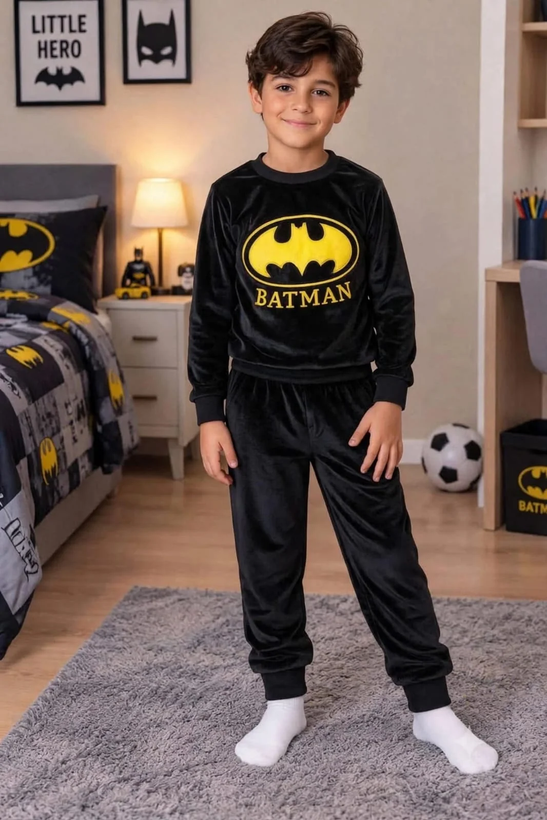 بيجامة اولاد batman - Image 3