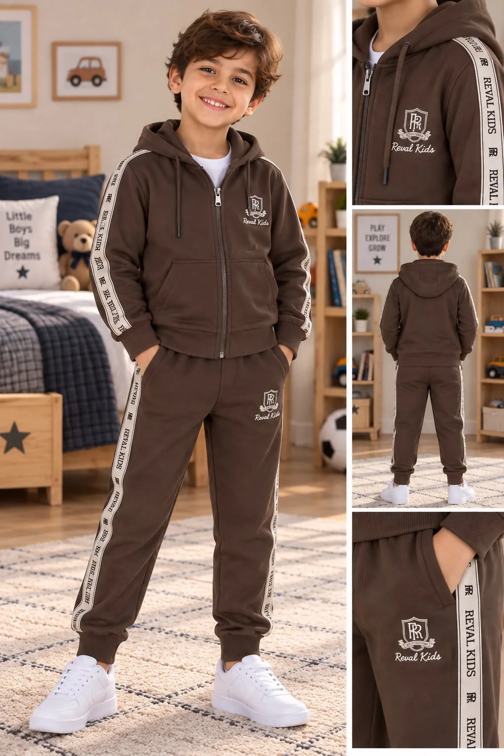 كطمة 2 بياس بالقب أولاد REVAL KIDS - Image 2