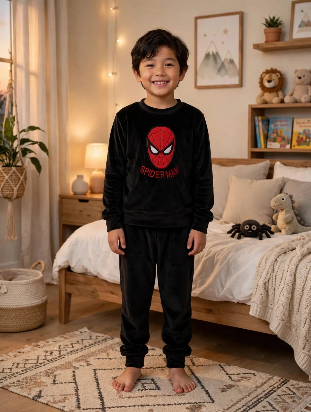 بيجامة اولاد spiderman - Image 3