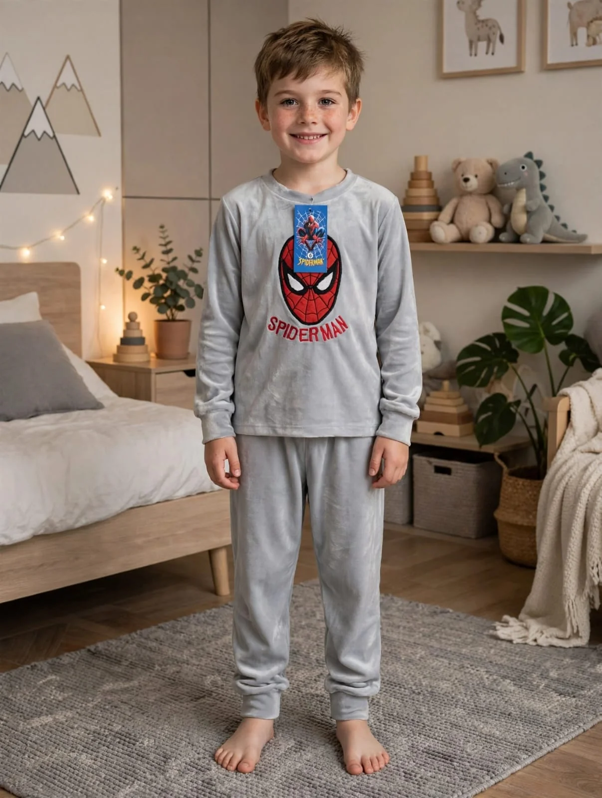 بيجامة اولاد spiderman - Image 4