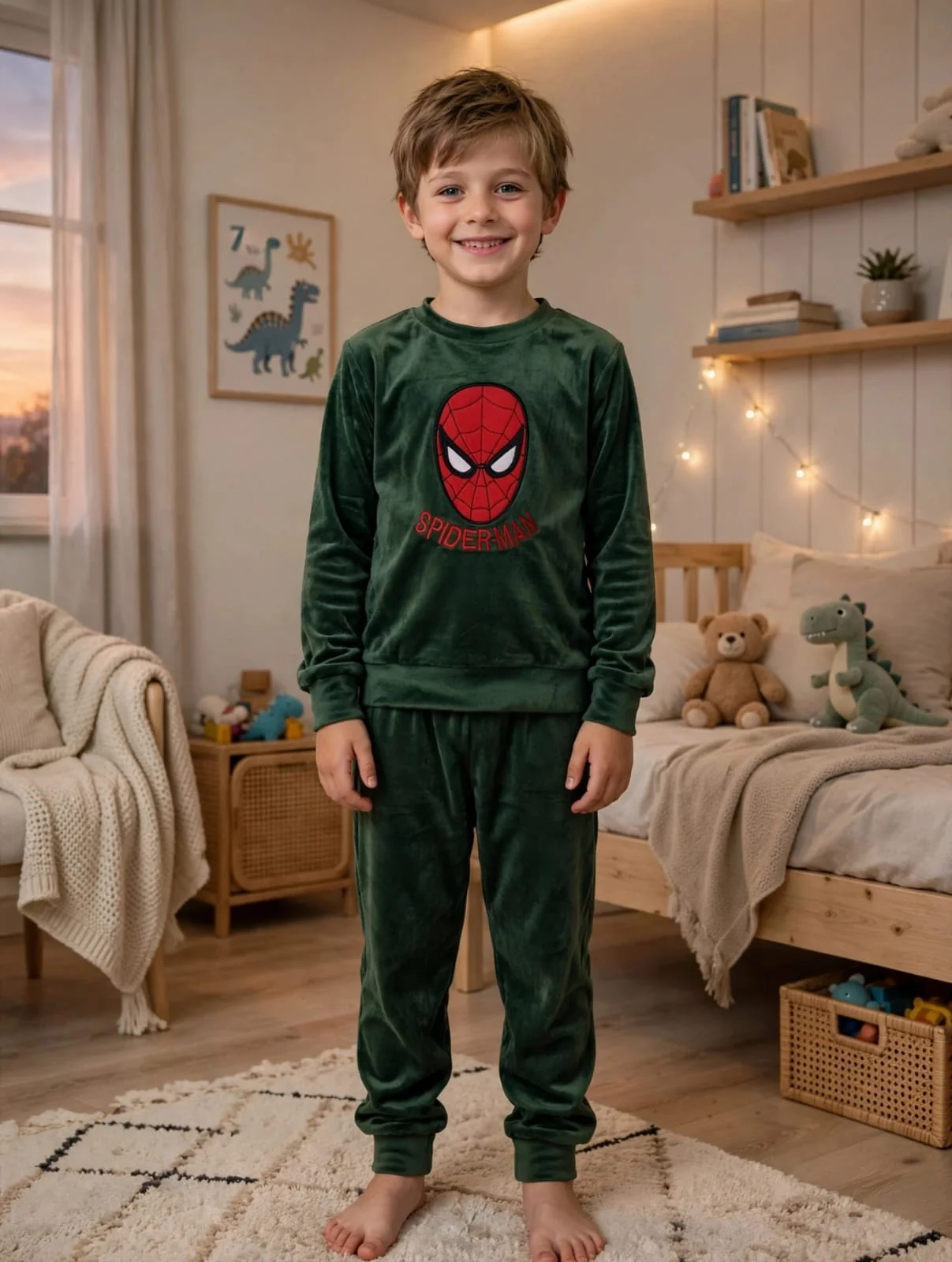 بيجامة اولاد spiderman - Image 5
